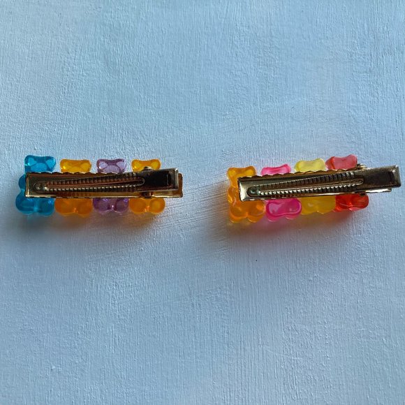 Gummy bear hair clips - Picture 4 of 4